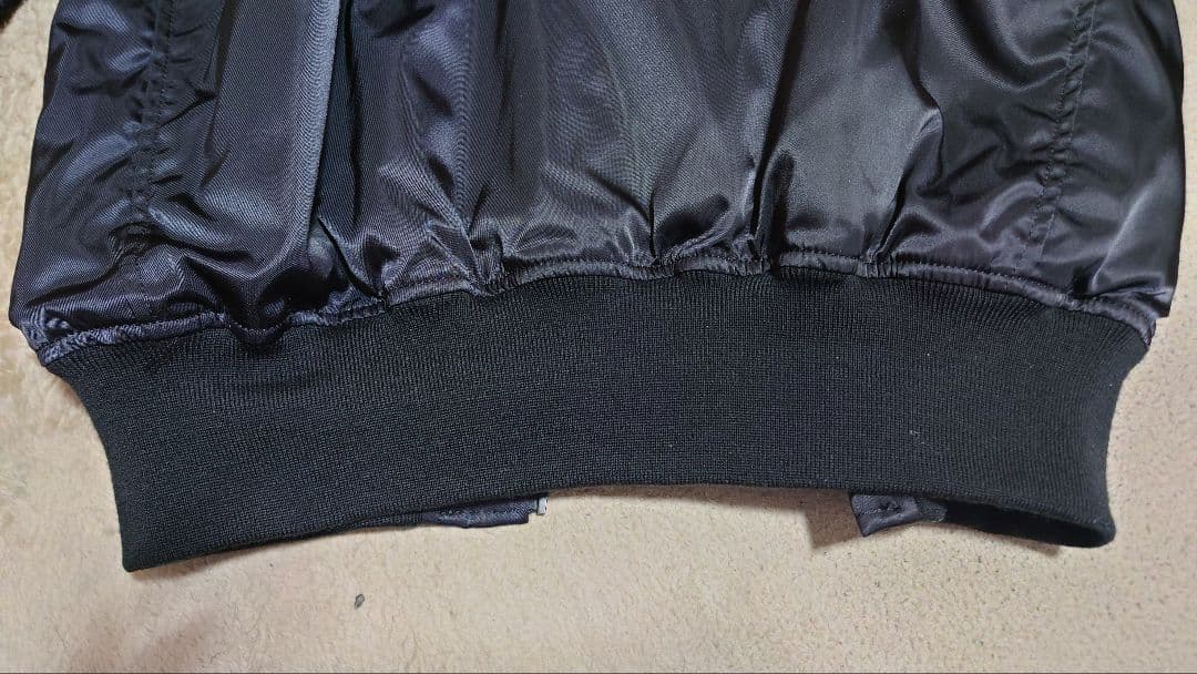 ヒューストン B-15D フライトジャケット サイズ38 ブラック