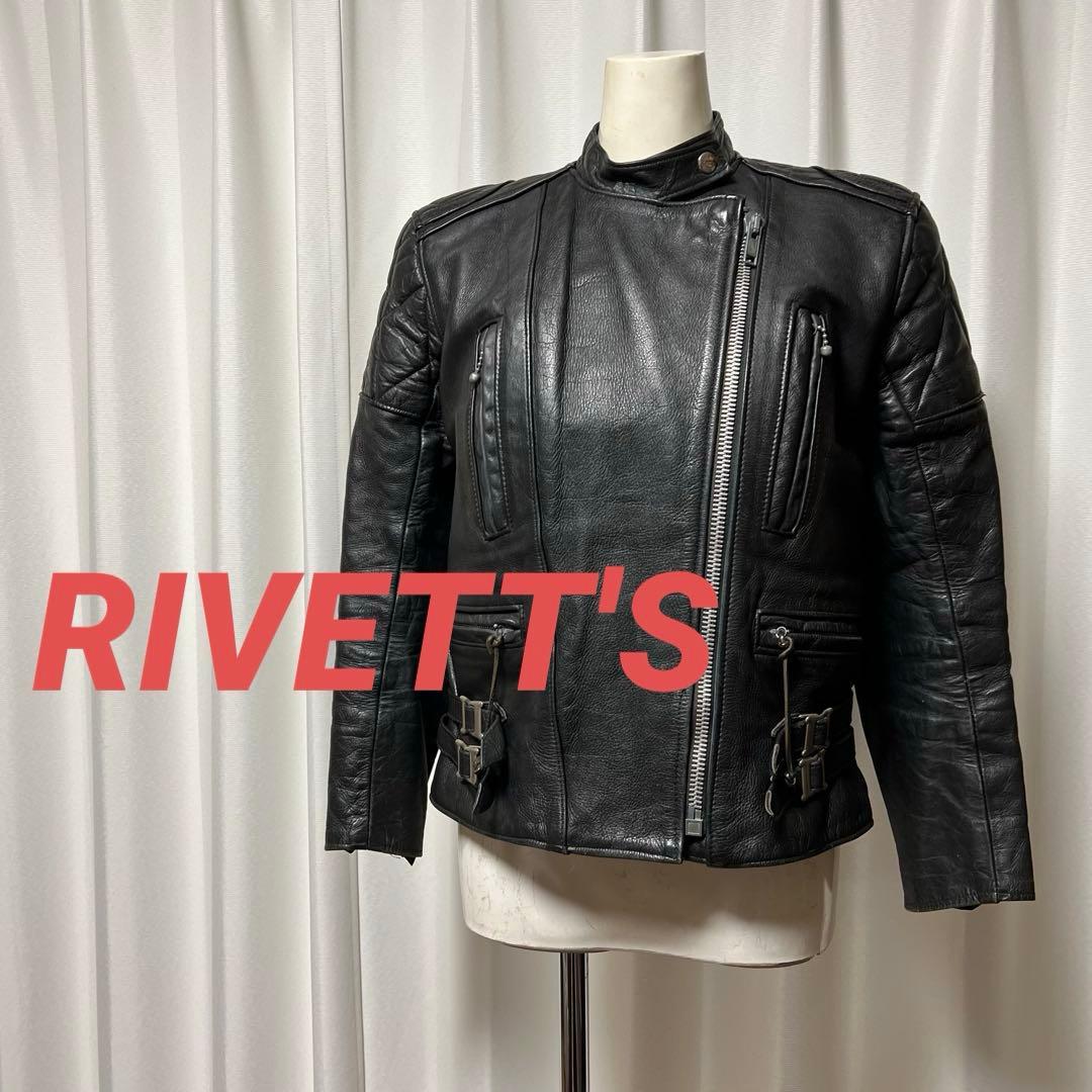 RIVETT'S リベッツ　セミダブルライダース　レディース　Mサイズぐらい