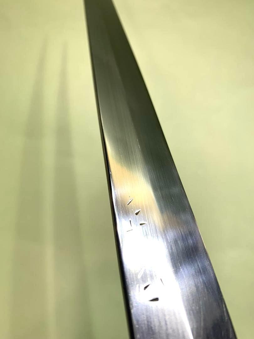正本　柳刃包丁　刃渡り25.5cm
