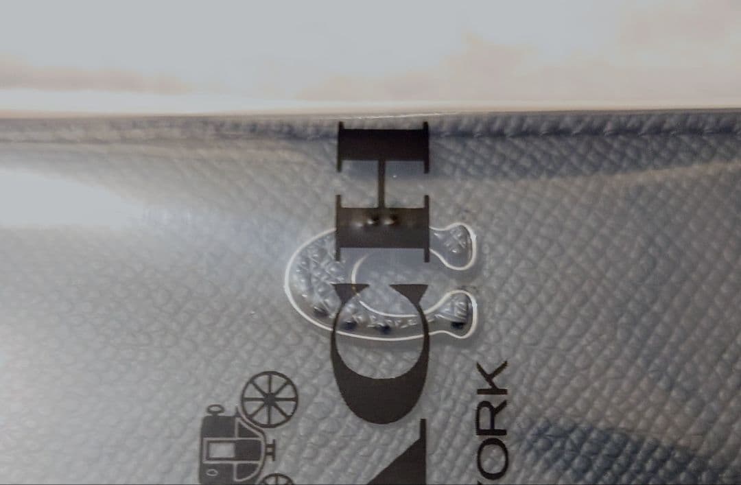 新品 COACH コーチ ラウンドジップ財布 長財布 ブラック Cロゴ