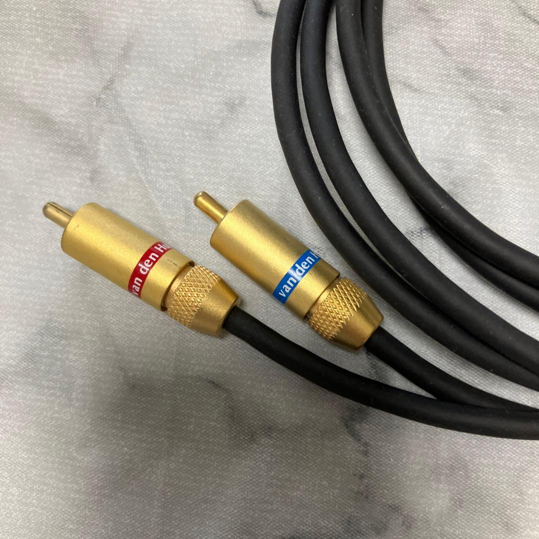 バンデンハル　フォノケーブル　訳あり品rcaーrca