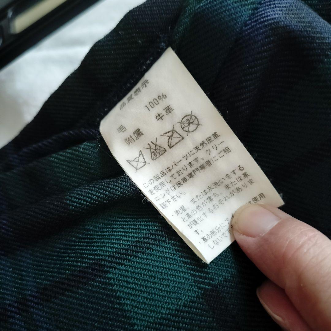 O'NEIL OF DUBLIN ひざ下ウール キルトスカート