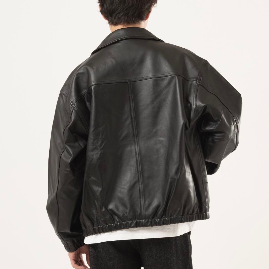 未使用 LEVI'S FULLZIP SPORTS LEATHER JACKET