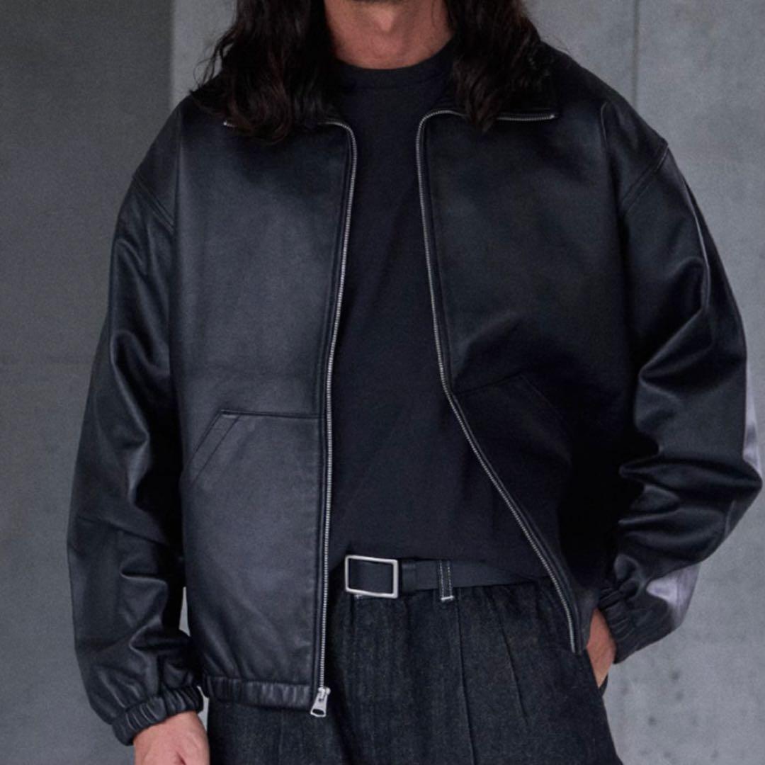 未使用 LEVI'S FULLZIP SPORTS LEATHER JACKET