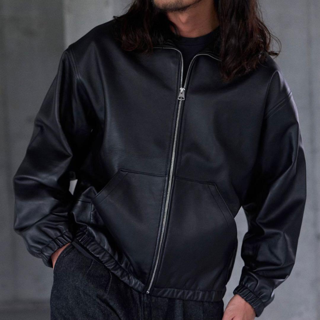 未使用 LEVI'S FULLZIP SPORTS LEATHER JACKET