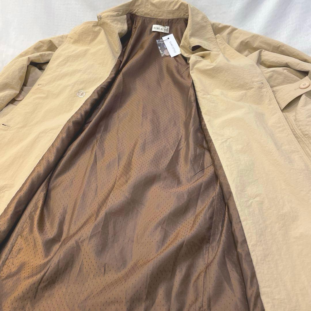 【SUM1 STYLE】スミスタイル オーバーサイズバックタックコート