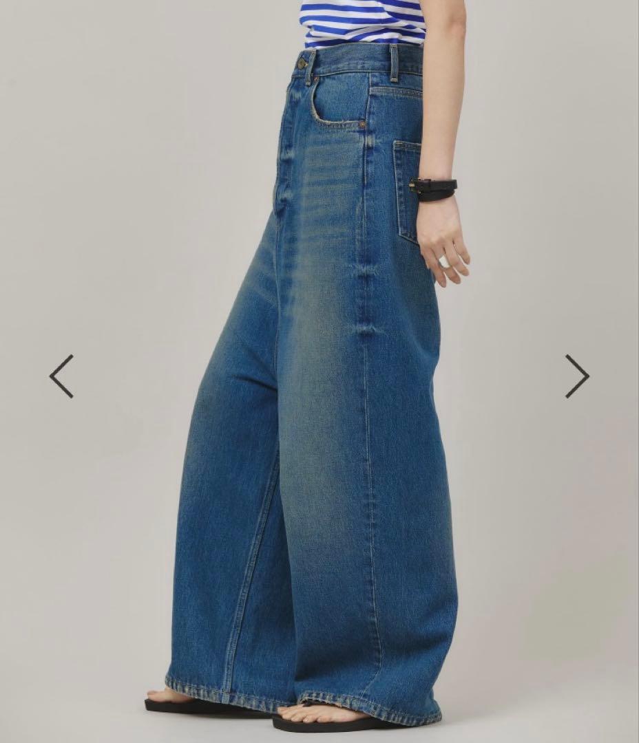 Curensology &RC スーパーワイドルーズデニム 34