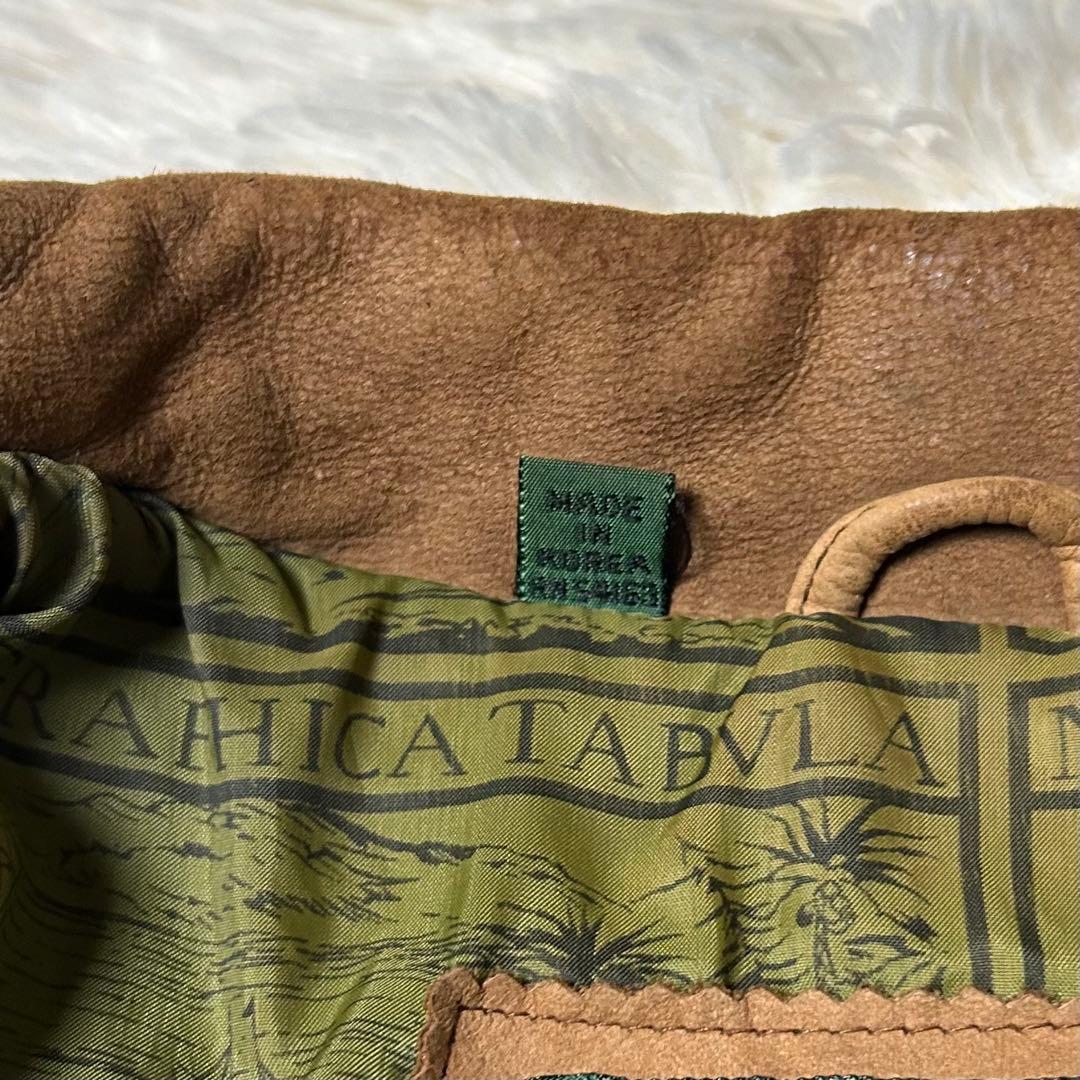 希少✨ A−2タイプ フライトジャケット 本革 スエード 総柄裏地 ブラウン系