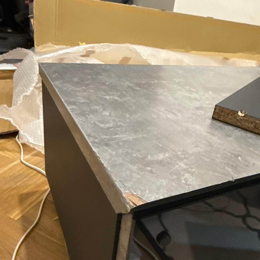 【値引き交渉可】テレビボード 大理石風 180cm