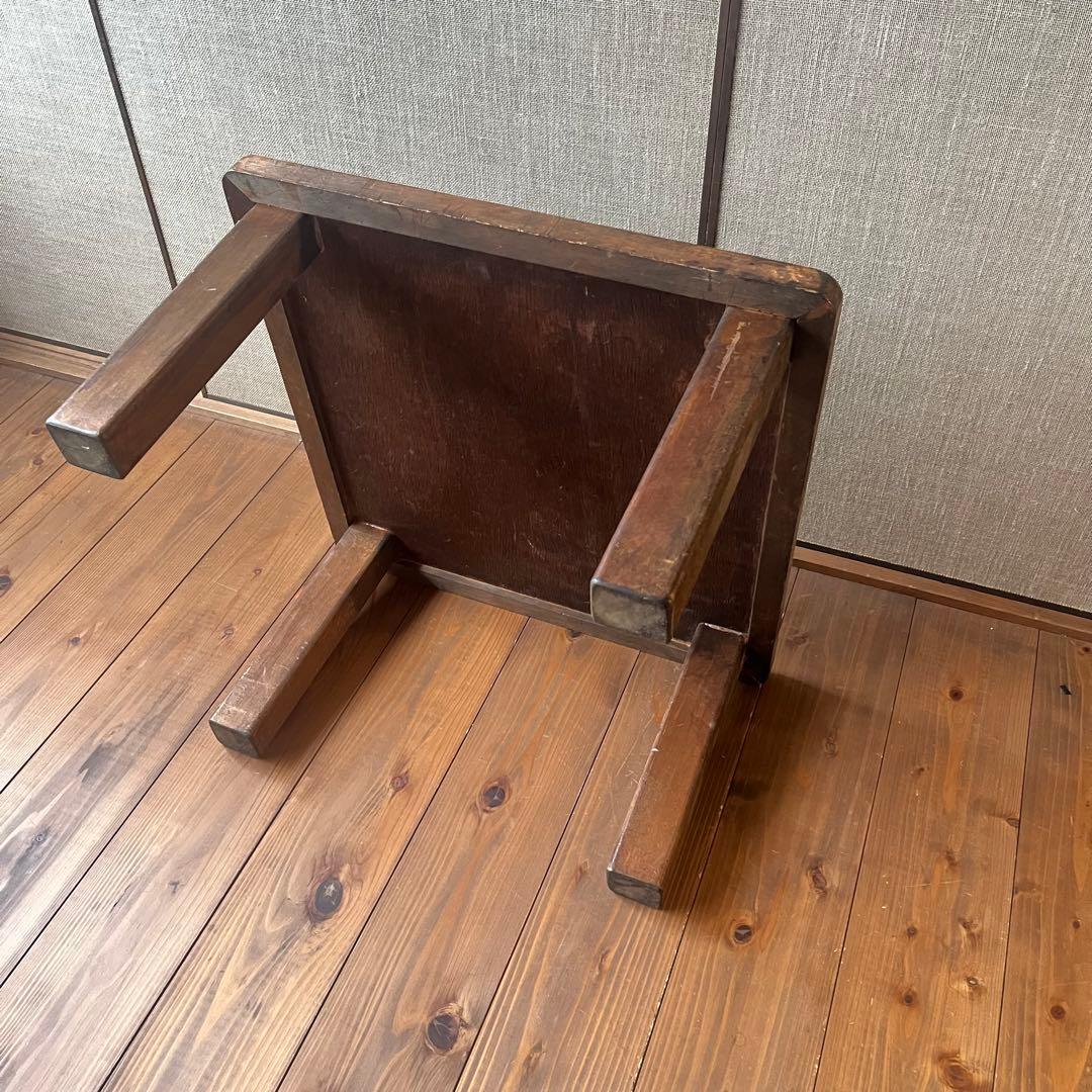 アンティーク ローテーブル タイル 古本屋