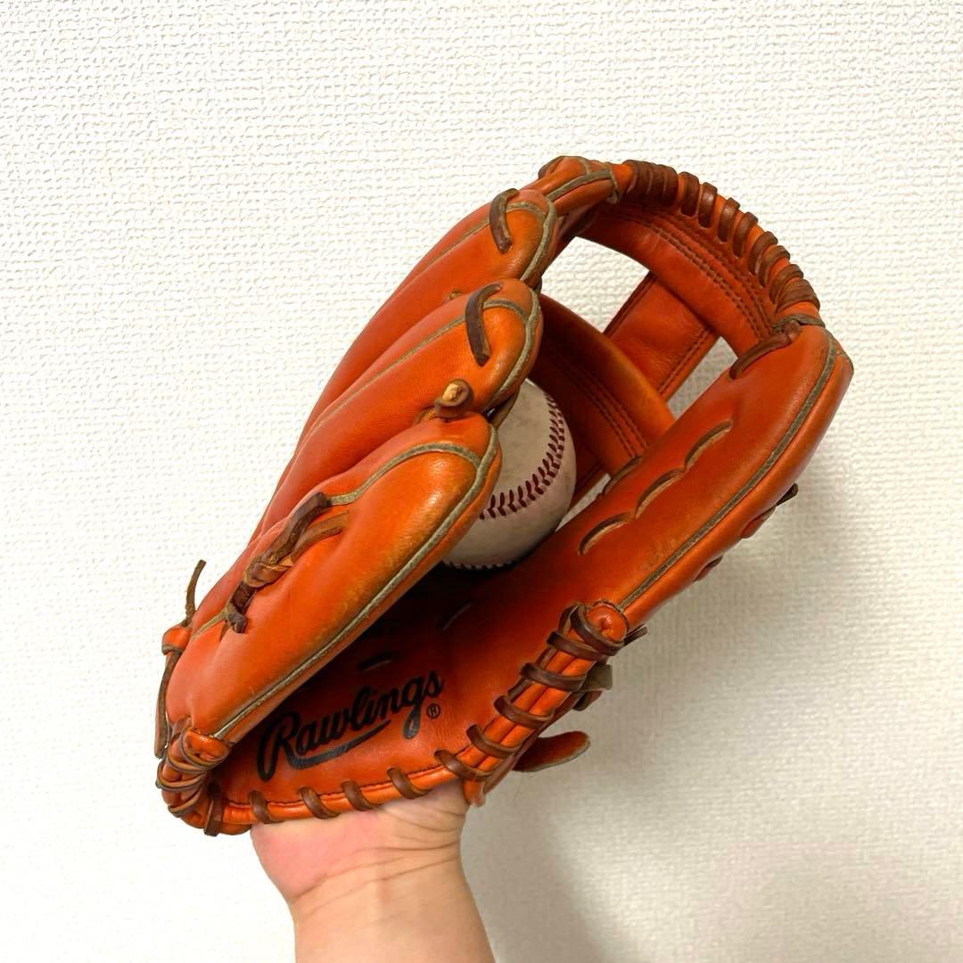 397 ローリングス ビンテージ 即戦力 軟式 内野手用グローブ 左投げ