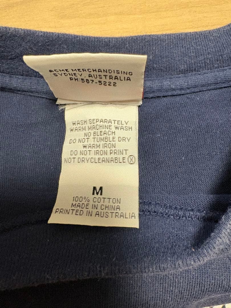 oasis オアシス　90s ヴィンテージ Tシャツ ネイビー