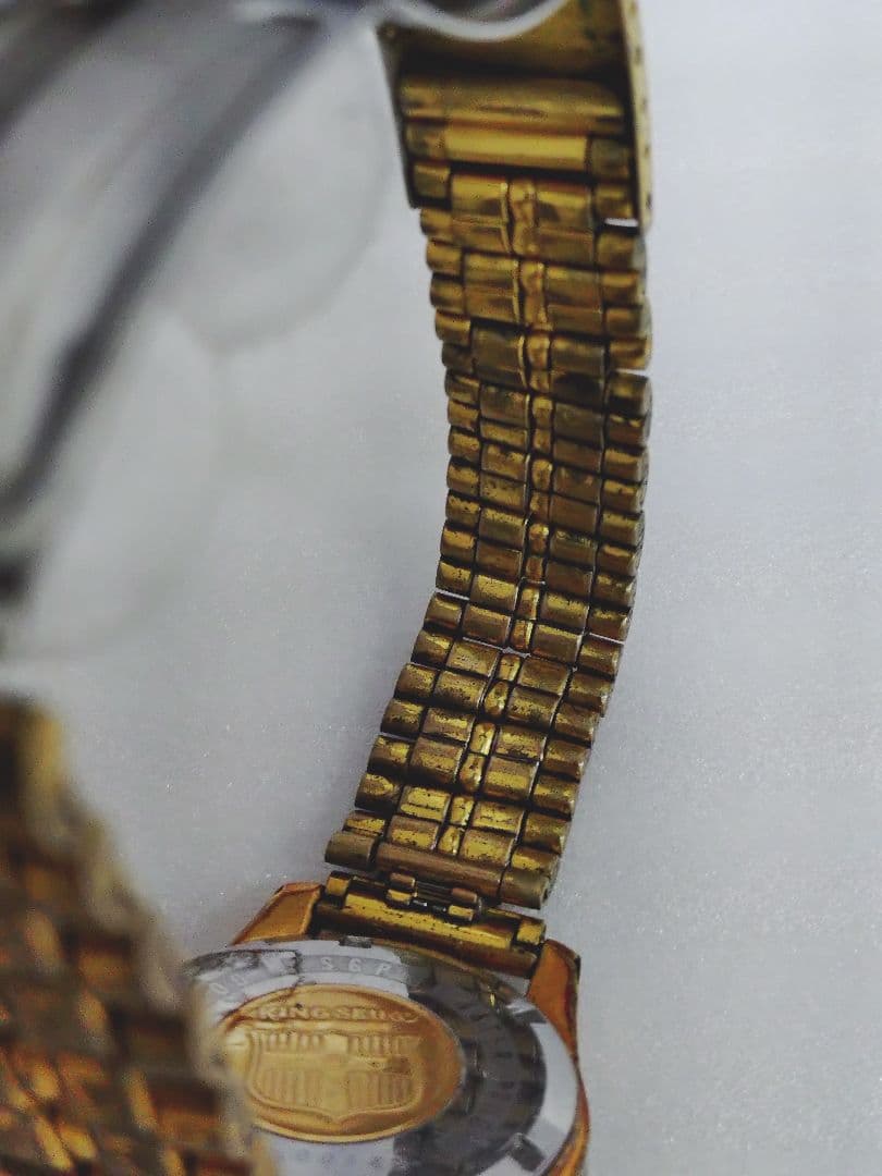 4-382 キングセイコー　SEIKO　25石　ヴィンテージ　竜頭不動　ジャンク