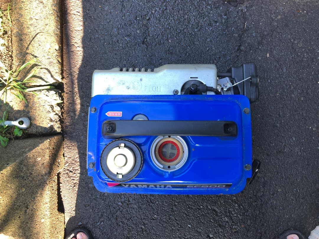 ポータブル発電機　ヤマハ　EF800B 50HZ