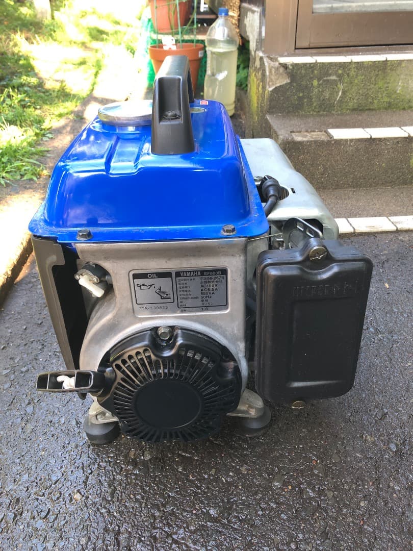 ポータブル発電機　ヤマハ　EF800B 50HZ