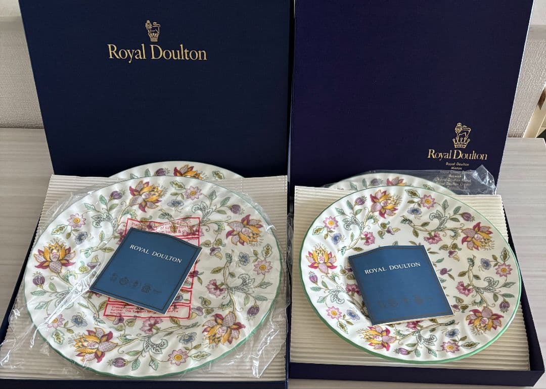 ミントンハドンホールディナープレート4枚セット