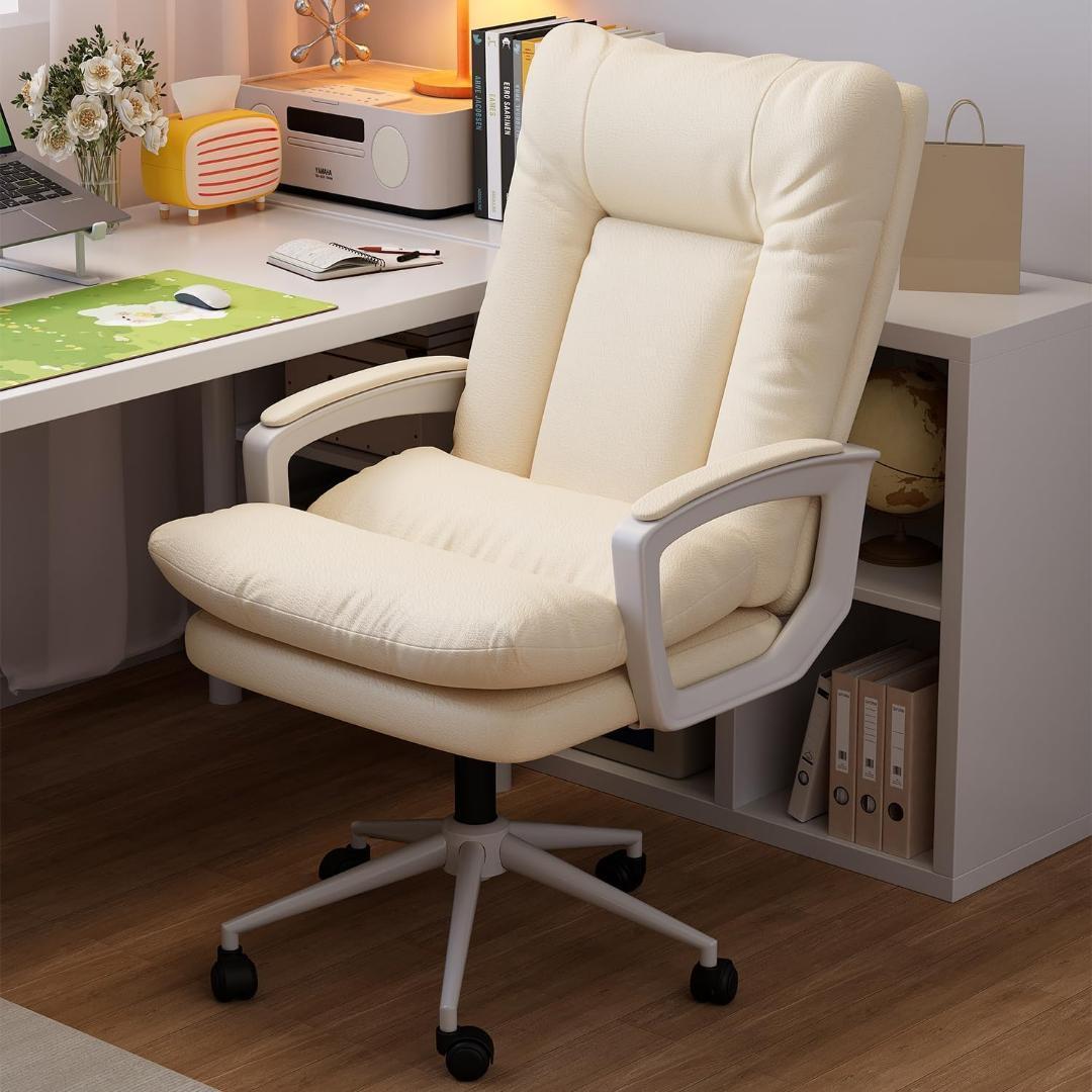 おしゃれ❤快適✨デスクチェア オフィスチェア パソコン 360°自由回転