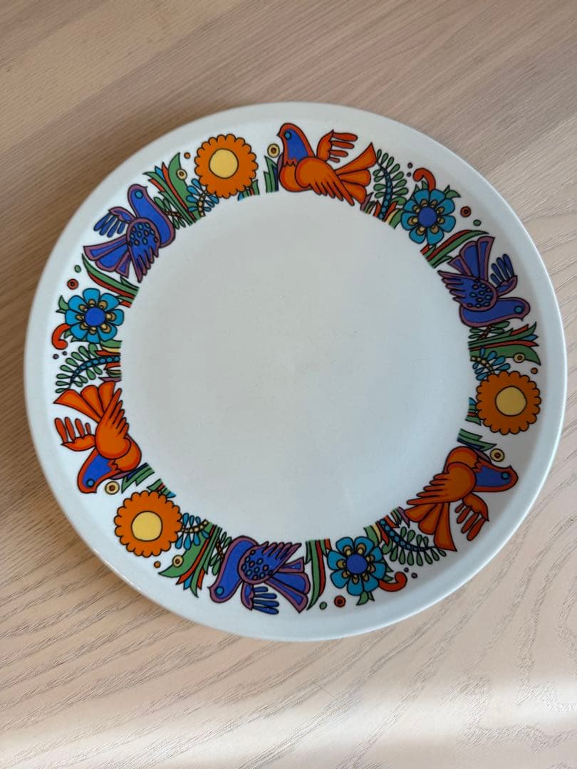 【2枚セット】ヴィンテージ ビレロイ＆ボッホ アカプルコ 約24cm プレート