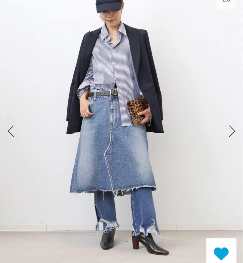 スカート MadisonBlue 5Pocket Remake A-Line SK