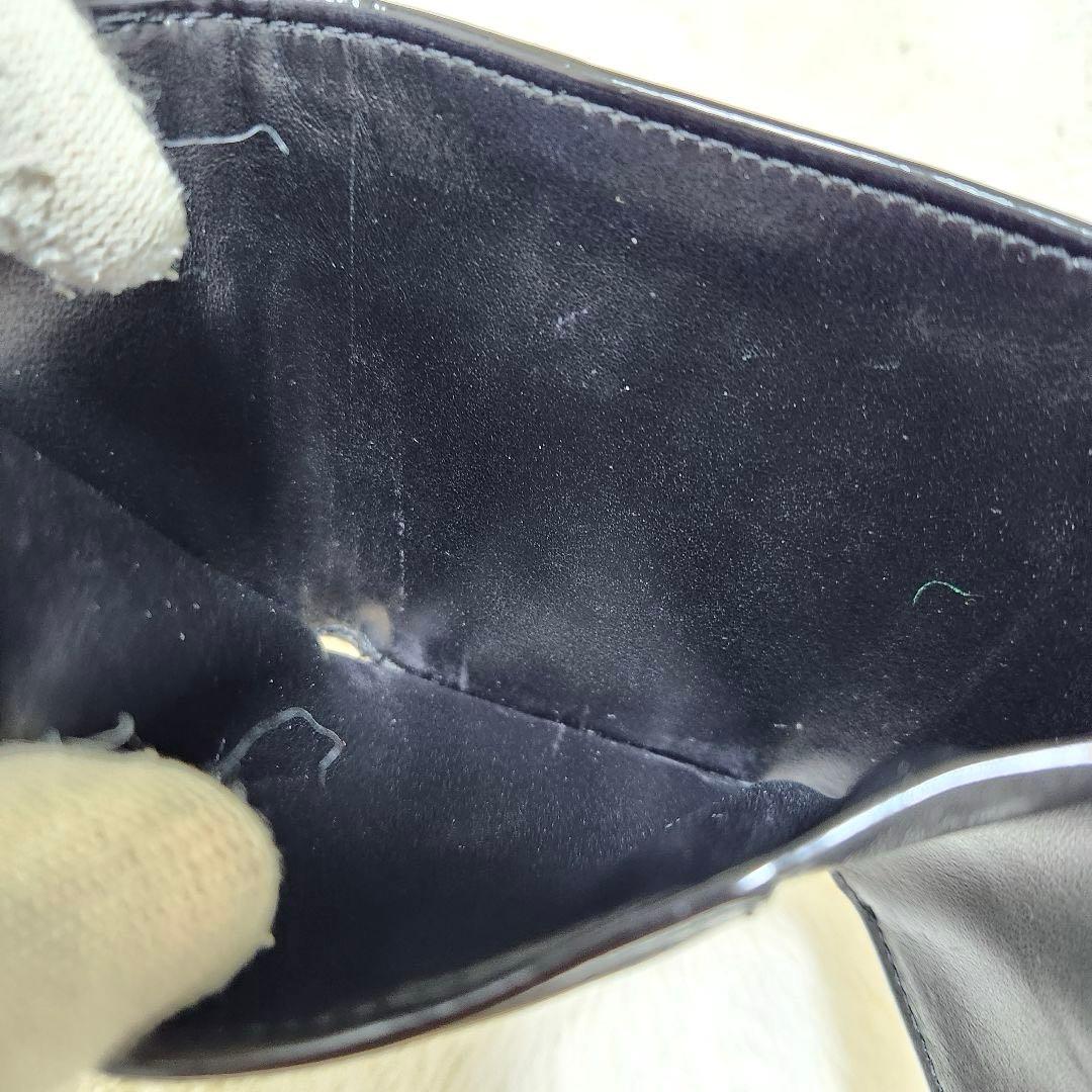 ✨極美品　付属品完備✨ボッテガ　三つ折り　イントレチャート　カセット　ブラック