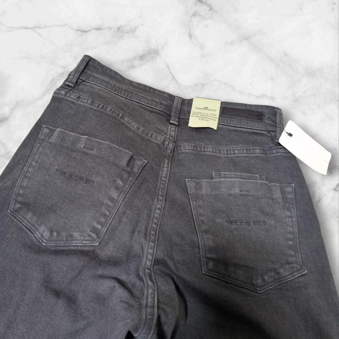 新品タグ付き✨ヤヌーク ワイドフレア デニム ブラック 新木優子さん着用モデル