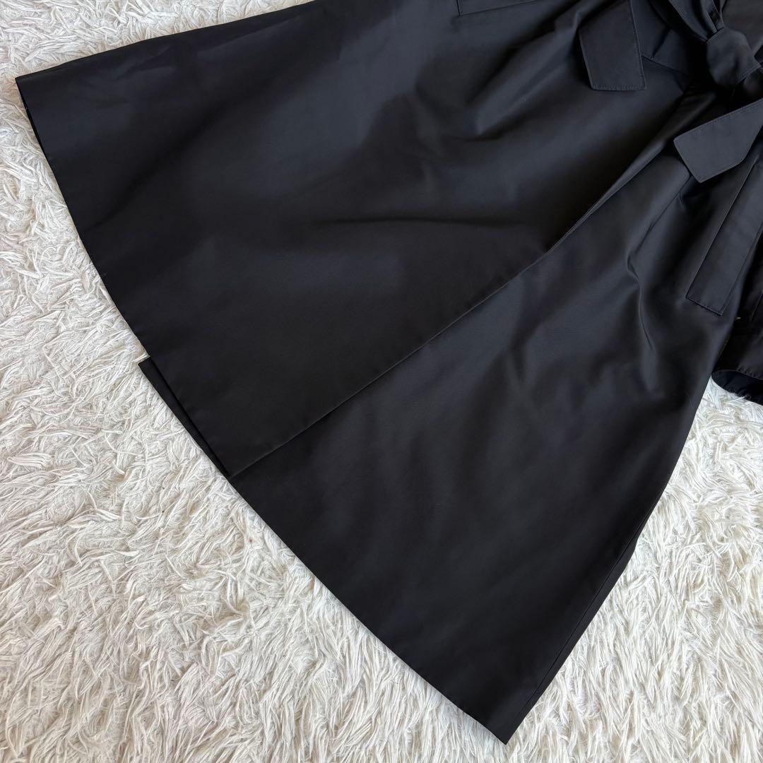 未使用級♡フォクシー ロングコート BALLERINA シルク100% 19万