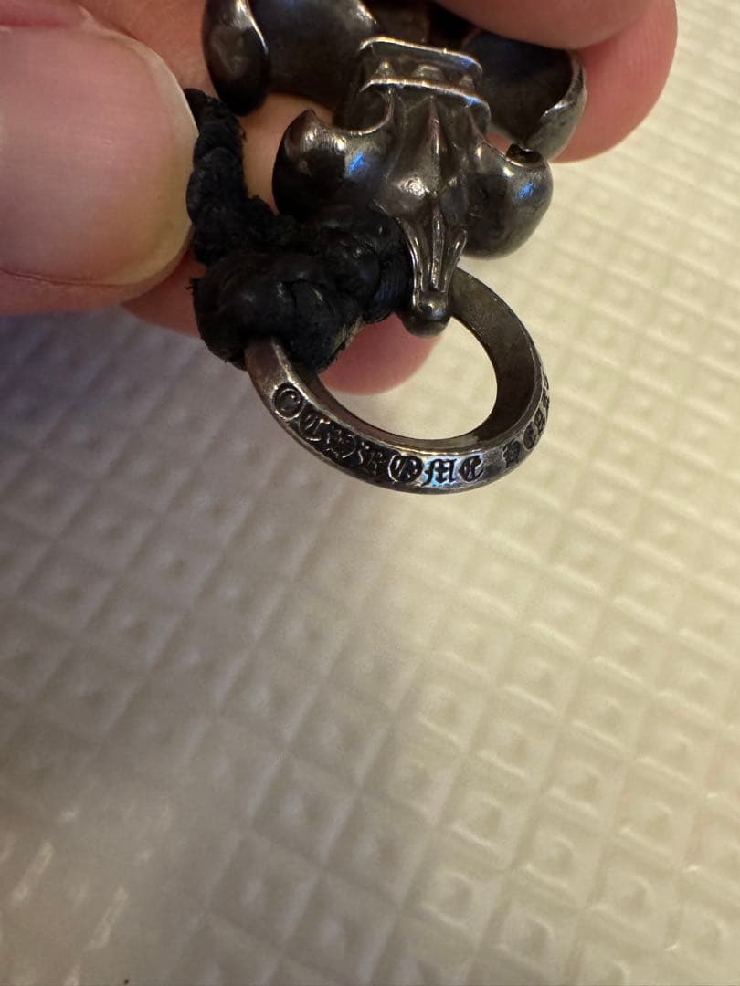 T*O様 CHROME HEARTS BSフレア　ネックレス　レザー　クロムハー