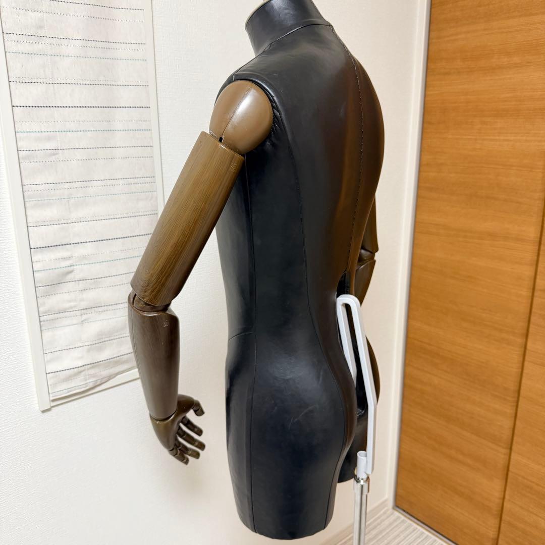 超希少✨Sun エコボディ トルソー マネキン 着付け 腕付き　メンズ　黒