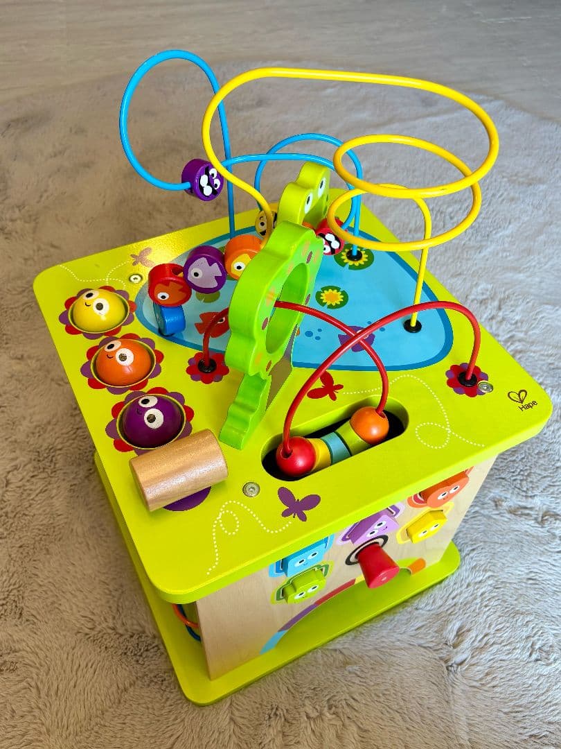 【みやわき】Hape COUNTRY CRITTERS PLAY CUBE