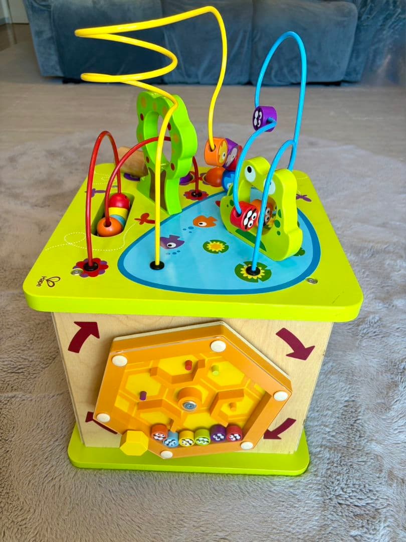 【みやわき】Hape COUNTRY CRITTERS PLAY CUBE