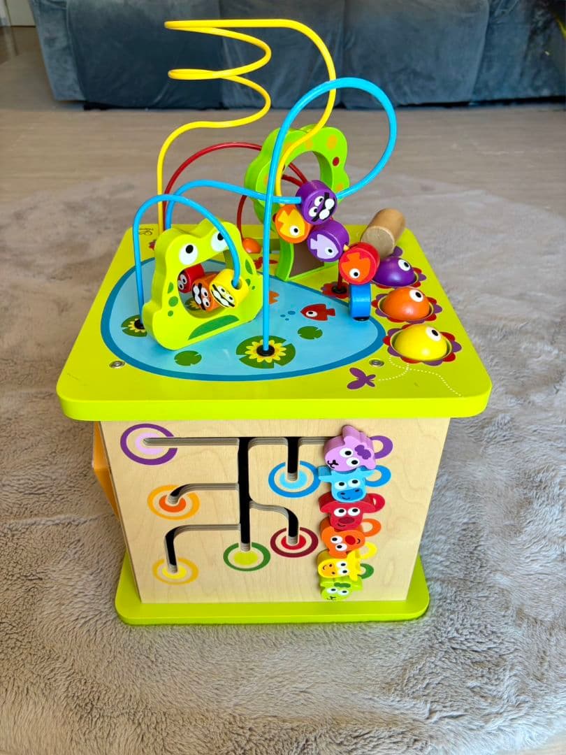 【みやわき】Hape COUNTRY CRITTERS PLAY CUBE