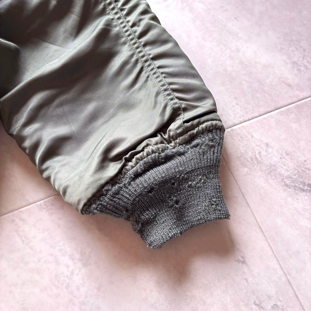 【70s】ALPHA N-2B フライトジャケット 短丈 希少S スコービル