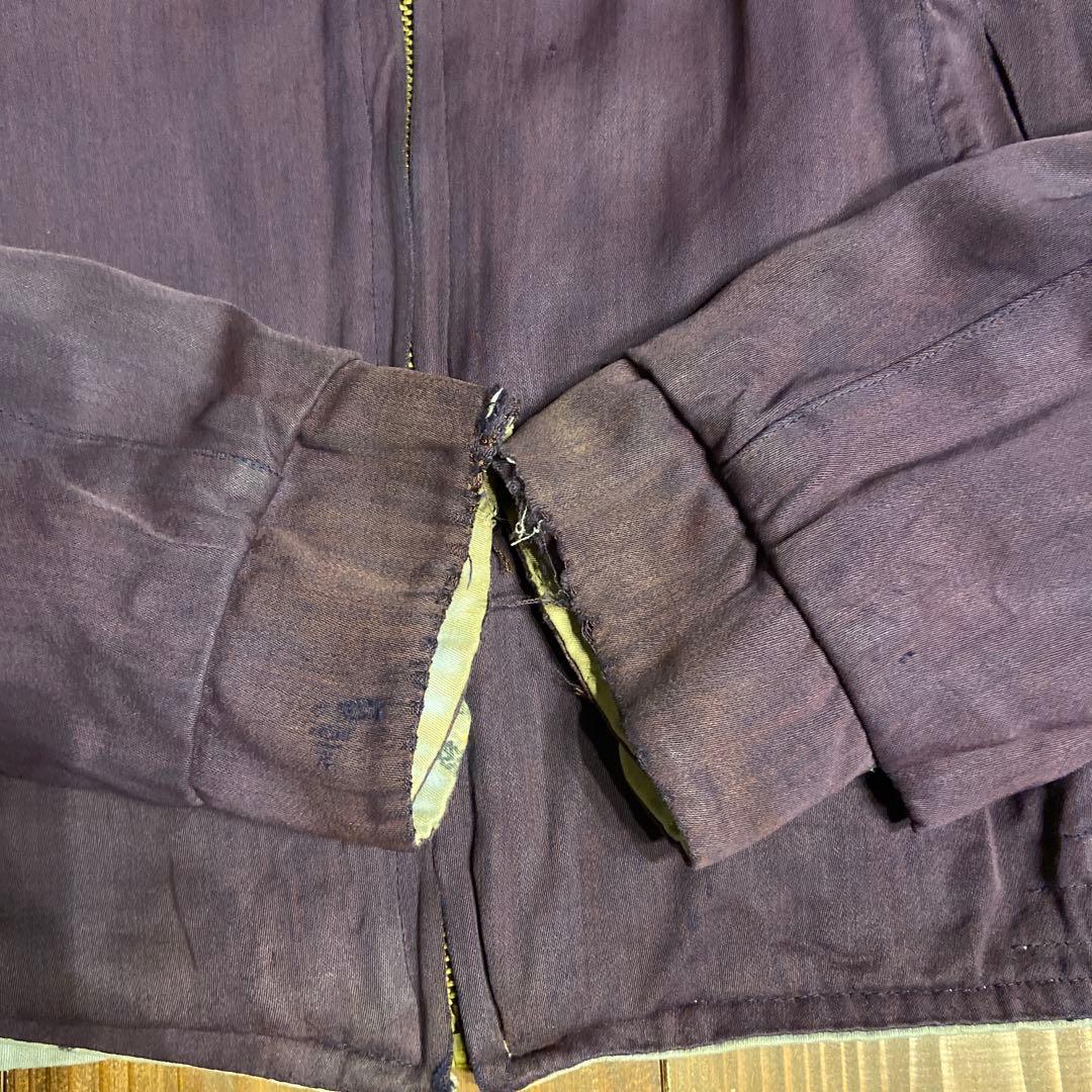 50s ダイヤ アーガイル レーヨン ギャバジャン ロカビリー ヴィンテージ