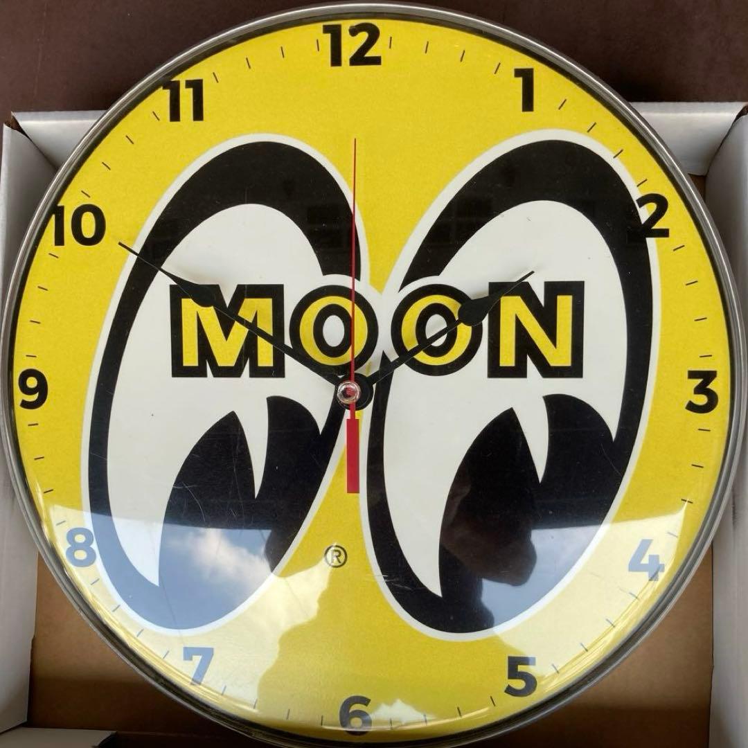 Rare!90s未使用デッドストック品mooneyes ウォールクロック