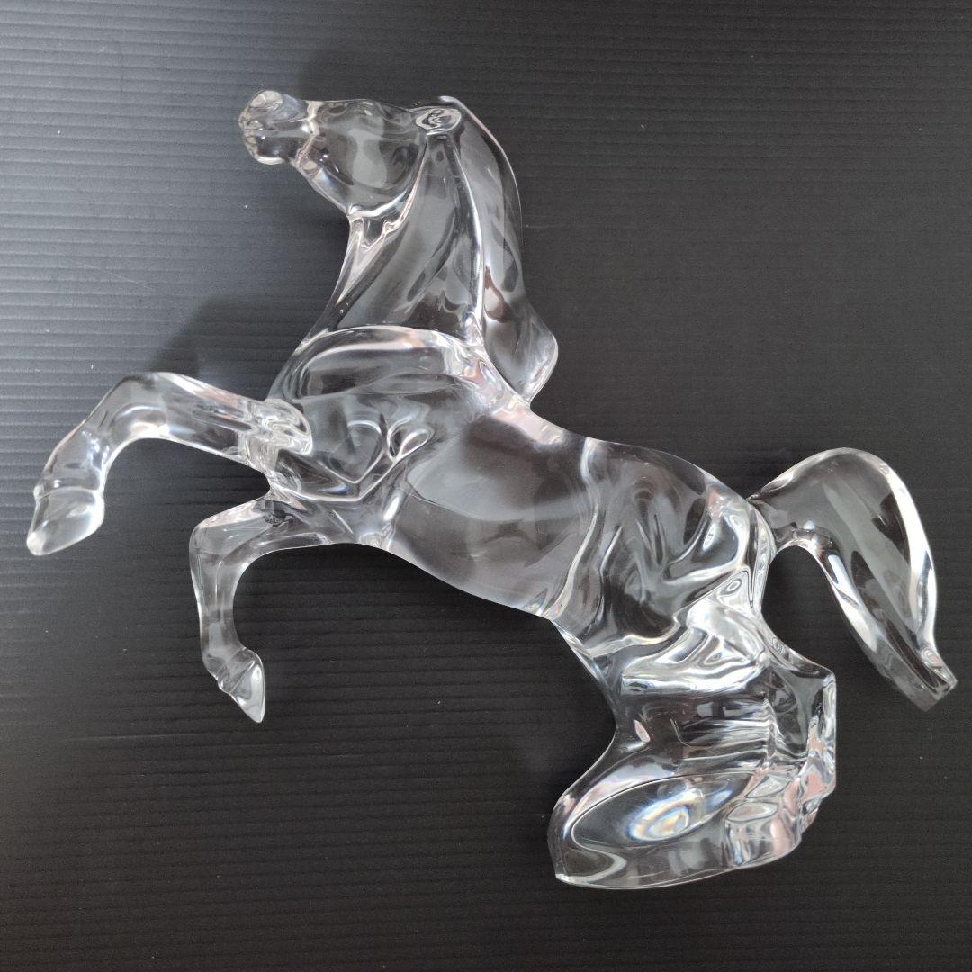 （希少）バカラ baccara いななく馬 ホース