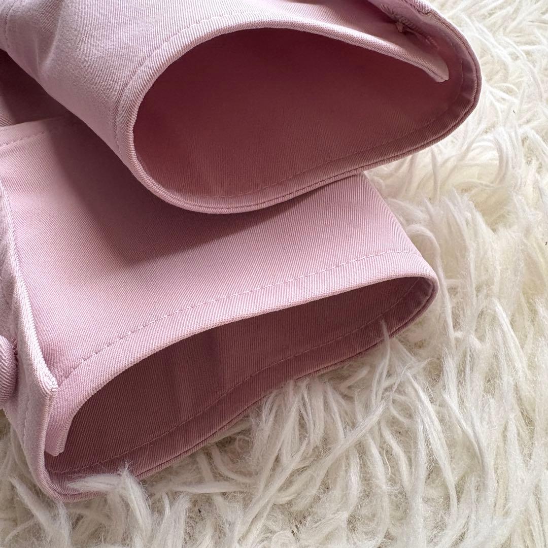 【美品】2025年　ドレスライクリボンコート　エムズグレイシー　ピンク　38