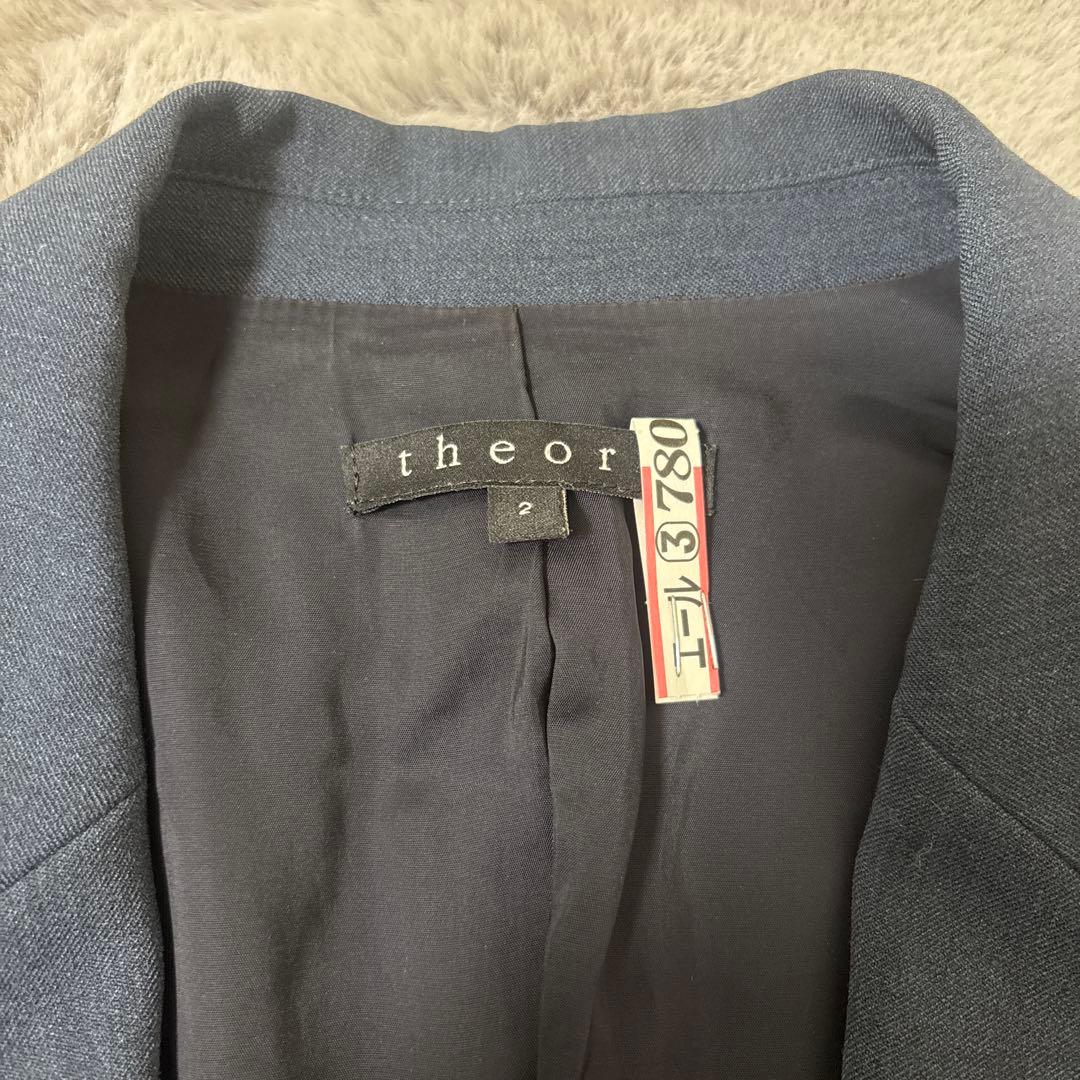 セオリー セットアップ パンツスーツ 上下 ストレッチ生地