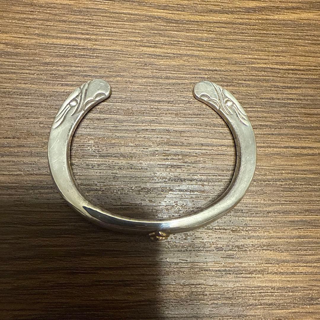 【美品】イーグルフェイスバングルK18ウルフMサイズ　タディ&キング