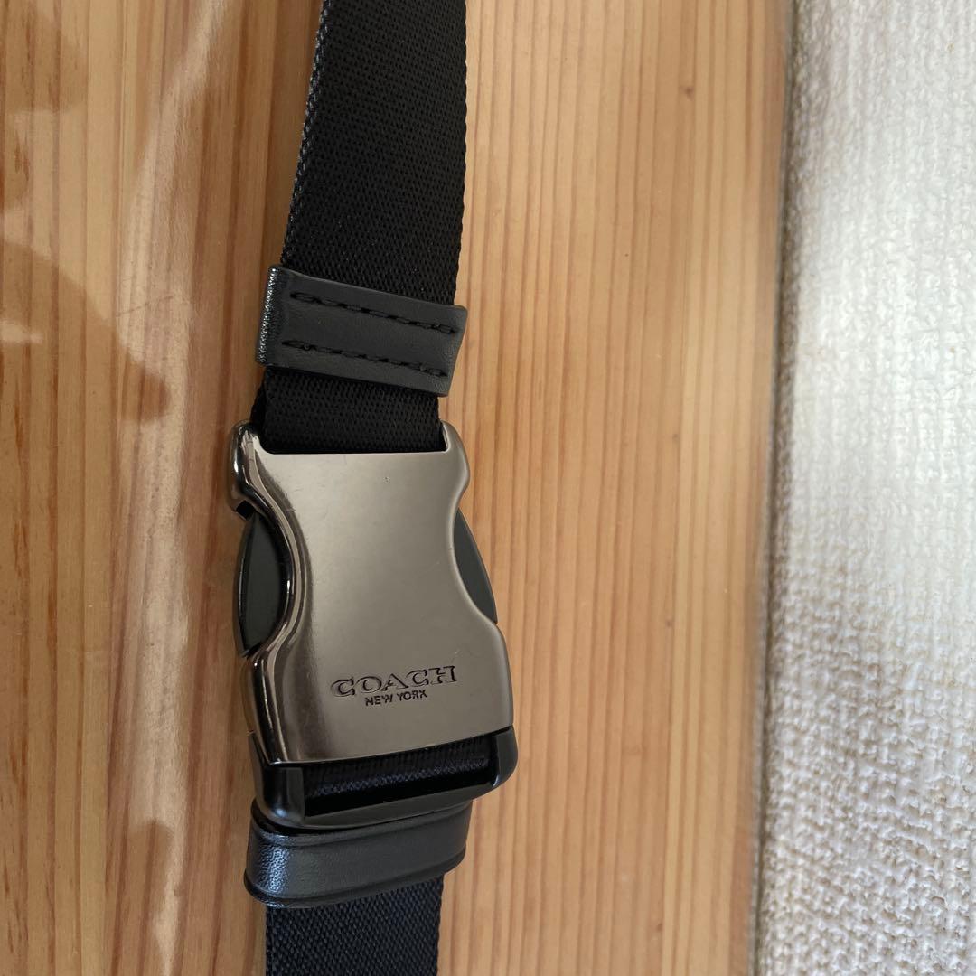 【超美品】COACH ボディバッグ ブラック