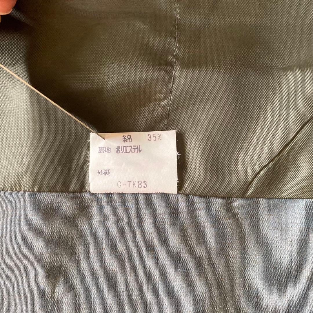 【美品】バーバリープローサム バルマカーンコート 玉虫色 グレーグリーン