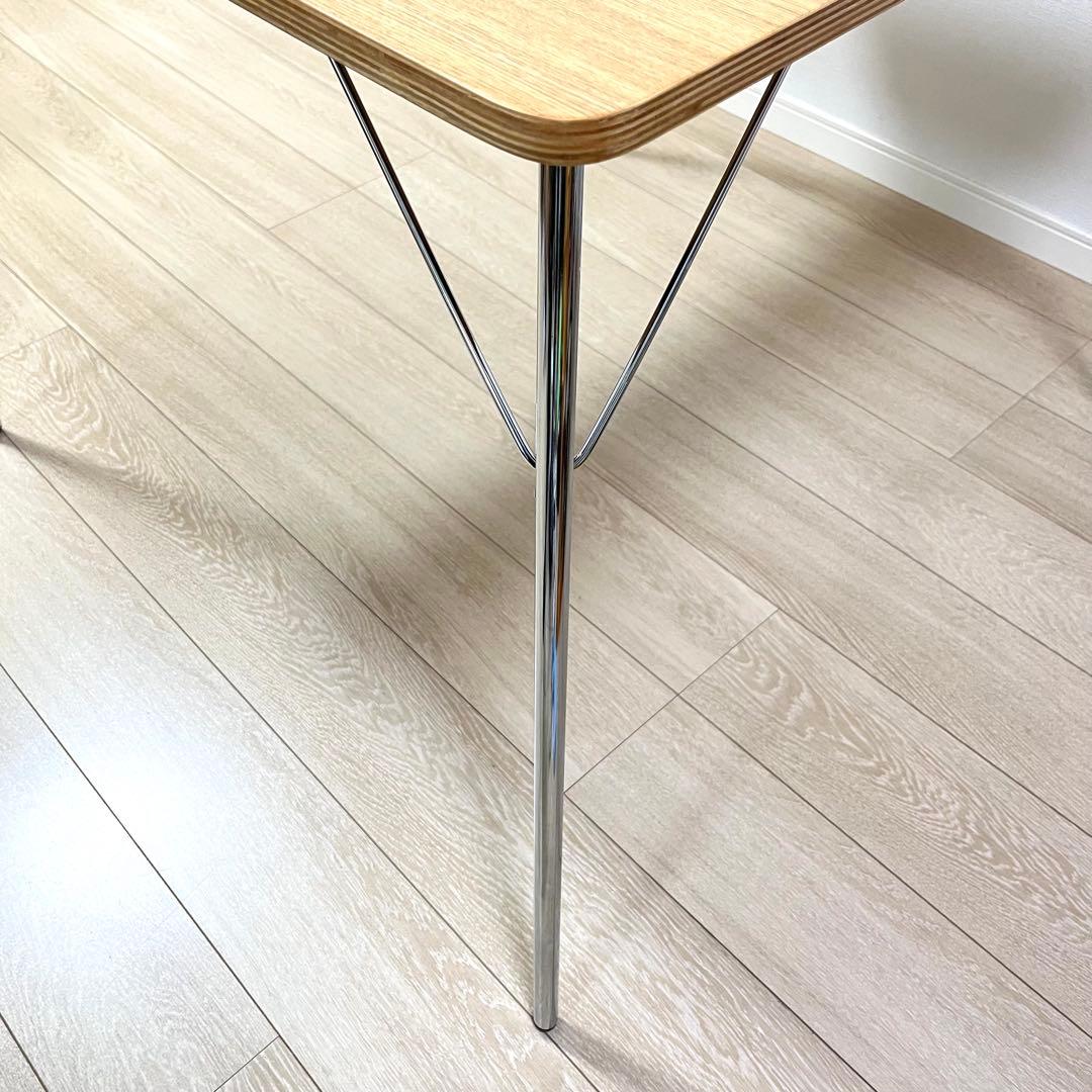 (つ26)イームズ 折りたたみ式 ダイニングテーブル DTM-2 正方形