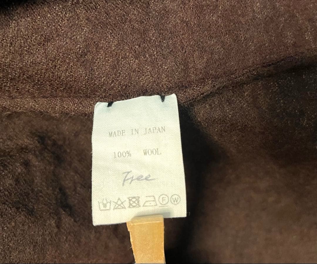 kaval ガウンコート　レディース　ガウン　羽織　茶