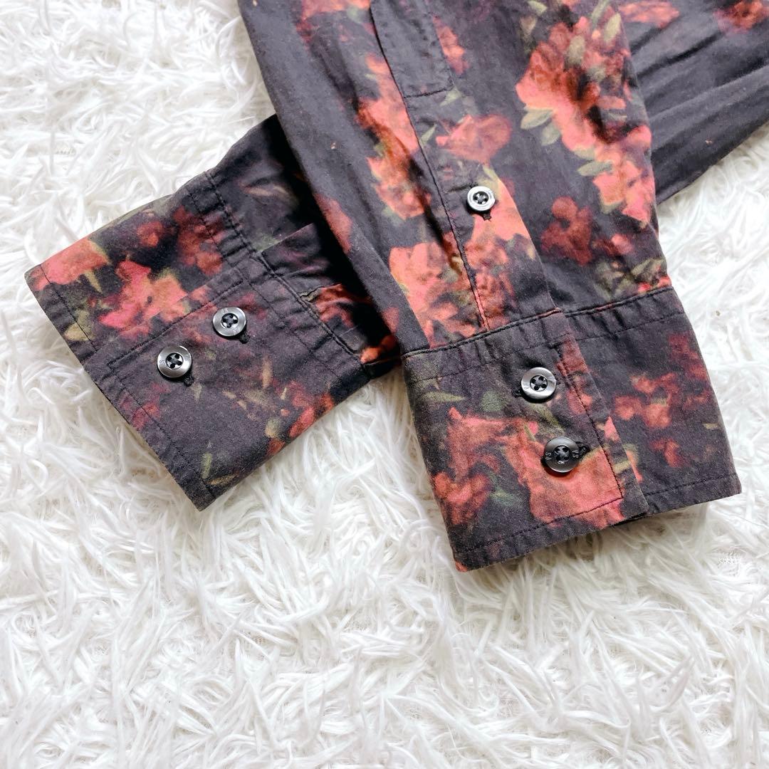 ポールスミス PS Paul Smith ボタニカル柄 シャツ XL 花柄 総柄
