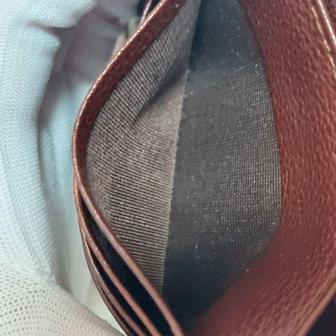 BURBERRY　バーバリー　折財布　ノバチェック　本革　ブラウン