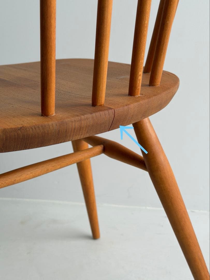 [Ｂ]希少オイル仕上げ　クエーカーチェア　ERCOL Quaker Chair