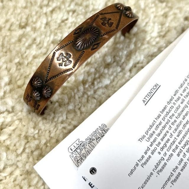 visvim同型 50's Vintage Navajo Copper バングル