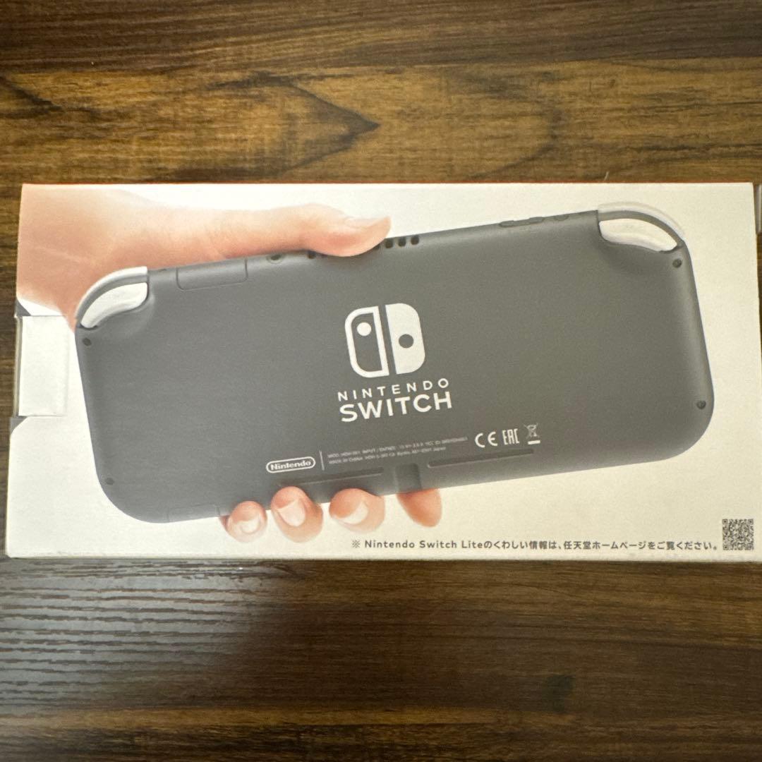新品未使用　Nintendo Switch Lite グレー