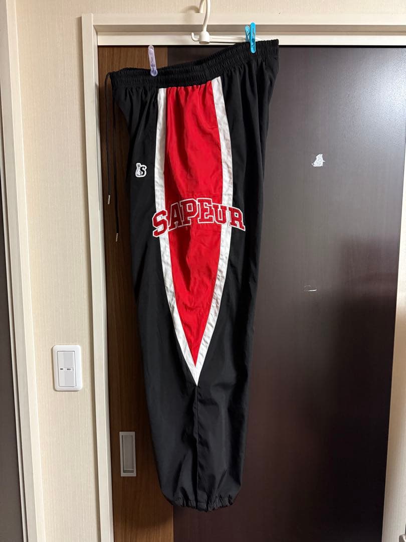☆大人気☆ FR2 × SAPEur ナイロンパンツ バスケジャージ カスタム