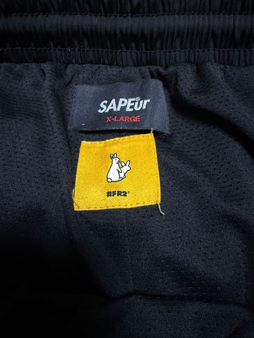 ☆大人気☆ FR2 × SAPEur ナイロンパンツ バスケジャージ カスタム
