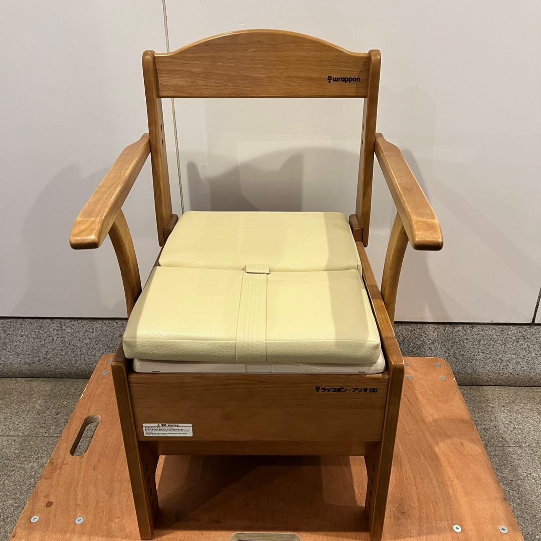 ラップポン ブリオ S ポータブルトイレ 暖房便座